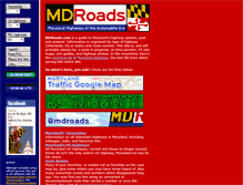 Tablet Screenshot of mdroads.com